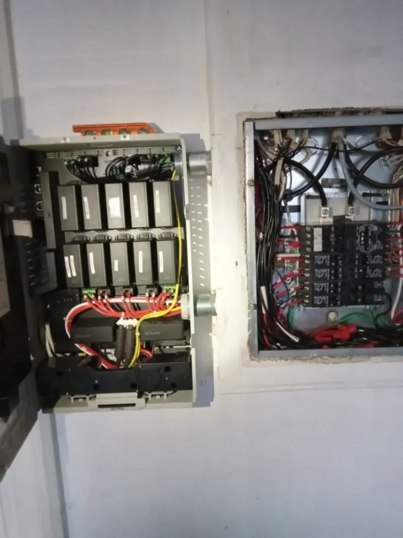 Electrical panel upgrade completed for Indoor Lighting Installation in Hurley